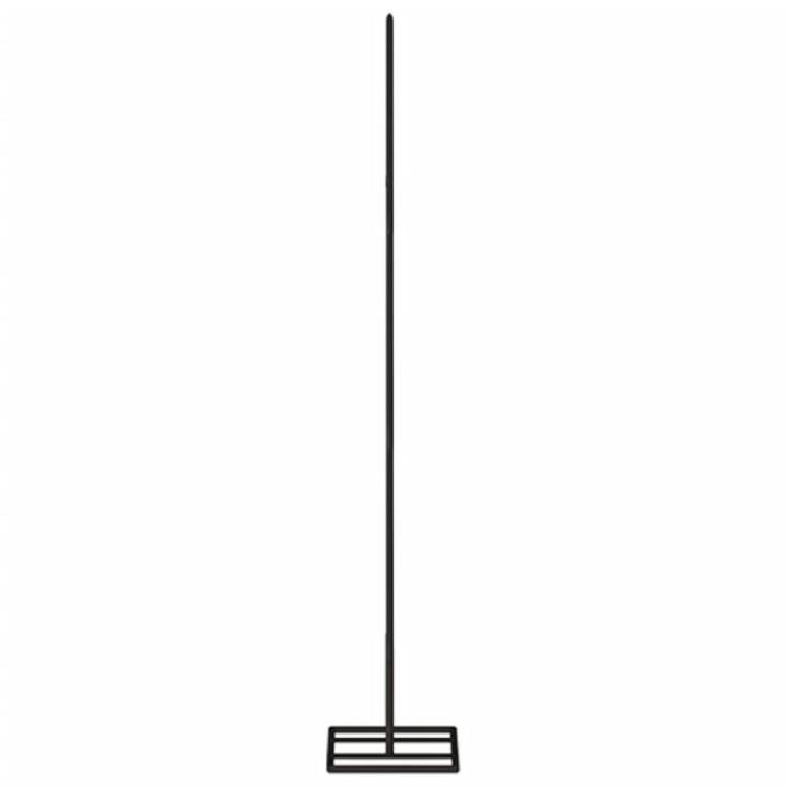 Metalen kerstboom voor decoraties, dennenboom van metaal, kerstboom met standaard, ruimtebesparend, doe-het-zelf decoratie, zwarte kerstboom 60 cm