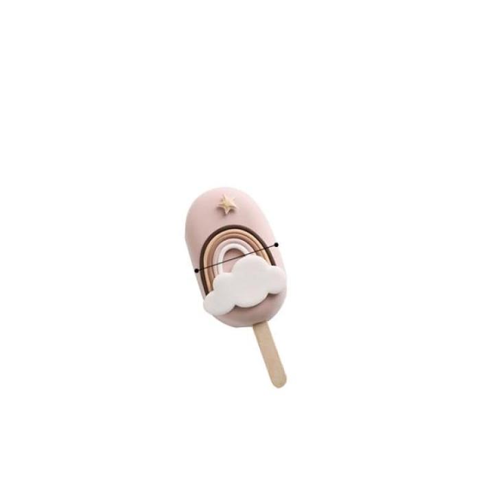Simulationsmodell, lebensechte Kuchenfotografie, Eiscreme-Dekoration für Zuhause, rosa Abteilung, gefälschte Dessert-Ornamente-08