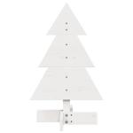 Weihnachtsbaum Weihnachtsdekoration Weihnachtsdekoration Baum Weihnachtsdeko Weihnachtsdekoration zum Schmücken Weiß 60 cm Massivholz KieferWeiß