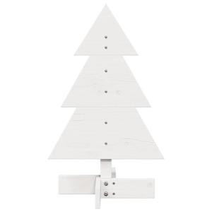 Weihnachtsbaum Weihnachtsdekoration Weihnachtsdekoration Baum Weihnachtsdeko Weihnachtsdekoration zum Schmücken Weiß 60 cm Massivholz KieferWeiß