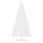 Weihnachtsbaum zum Schmücken Weiß 180 cm Massivholz Kiefer