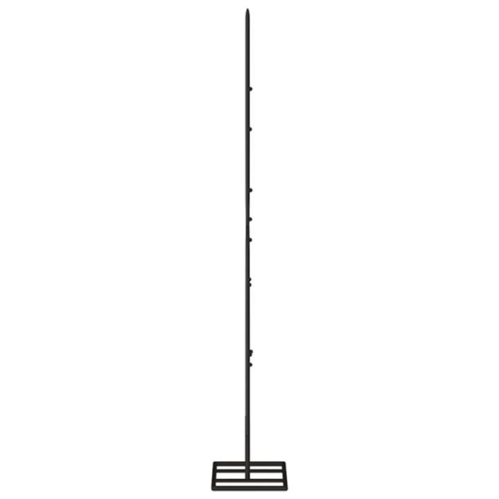 Metall Weihnachtsbaum für Dekorationen, Christbaum mit Ständer, Platzsparend DIY Dekoration, Weihnachtsschmuck Weihnachtsdeko, Schwarz 90cm