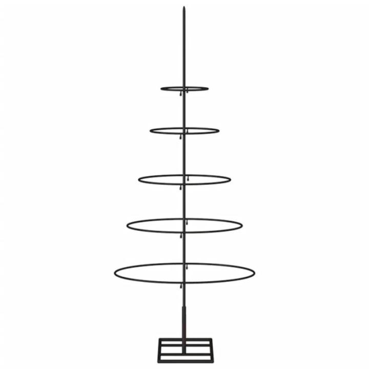 Kerstboom, metaal, dennenboom, kerstboom, decoratieve boom, metalen boom, kerstdecoratie, zwart, 90 cm