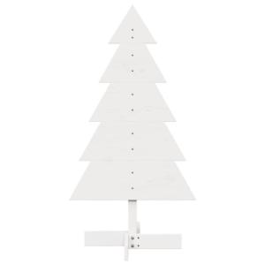 Weihnachtsbaum Weihnachtsdeko Weihnachtsdekoration Baum Weihnachtsdekoration zum Schmücken Weiß 100 cm Massivholz KieferWeiß