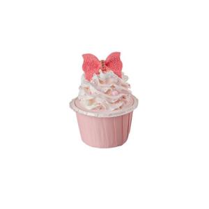 Handgefertigtes Kuchenmodell, Simulation Donut-Fondant-Kuchen, rosa Serie, gefälschte Dessertdekorationen, niedliche Geburtstags-, Hochzeitsfeier-Foto-Requisiten-E