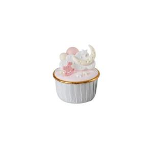 Handgefertigtes Kuchenmodell, Simulation Donut-Fondant-Kuchen, rosa Serie, gefälschte Dessertdekorationen, niedliche Geburtstags-, Hochzeitsfeier-Foto-Requisiten-G