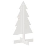 Weihnachtsbaum Weihnachtsdekoration Weihnachtsdeko Weihnachtsdekoration Baum Weihnachtsdekoration zum Schmücken Weiß 80 cm Massivholz KieferWeiß
