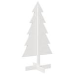 Weihnachtsbaum Weihnachtsdeko Weihnachtsdekoration Baum Weihnachtsdekoration zum Schmücken Weiß 100 cm Massivholz KieferWeiß