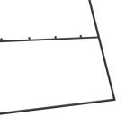 Metall Weihnachtsbaum Christbaum Groß Dekorationen Tannenbaum Metall Weihnachtsbaum Tanne Platzsparend DIY Dekoration-210 cm-Typ 3