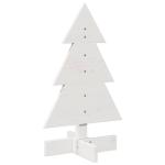 Weihnachtsbaum Weihnachtsdekoration Weihnachtsdekoration Baum Weihnachtsdeko Weihnachtsdekoration zum Schmücken Weiß 60 cm Massivholz KieferWeiß