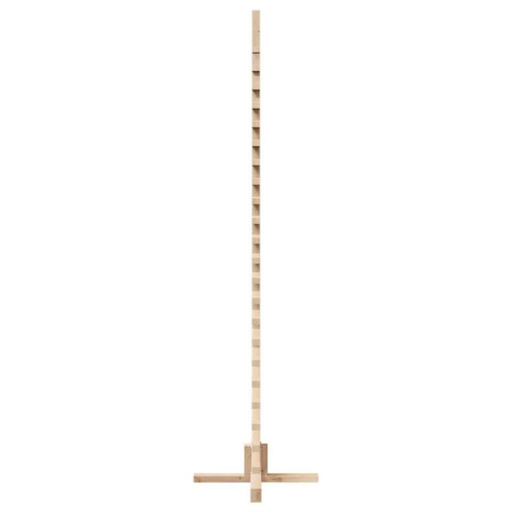 Kerstdecoratie kerstboom 180 cm massief grenenhout, kunstboom, boom, kerstmisdecoratie, houten kerstboom, houten kerstdecoratie