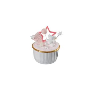 Handgemachte Kuchen Modell Simulation Donut Fondant Kuchen Rosa Serie Gefälschte Dessert Dekorationen Niedliche Geburtstag Hochzeit Party Foto Requisiten-K