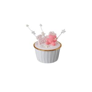 Handgemachte Kuchen Modell Simulation Donut Fondant Kuchen Rosa Serie Gefälschte Dessert Dekorationen Niedliche Geburtstag Hochzeit Party Foto Requisiten-J