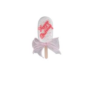 Handgefertigtes Kuchenmodell, Simulation Donut-Fondant-Kuchen, rosa Serie, gefälschte Dessert-Dekorationen, niedliche Geburtstags-, Hochzeitsfeier-Foto-Requisiten-Eiscreme C