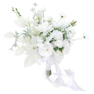 Künstliche Blumen für die Braut mit Blumensträußen für die Hochzeitszeremonie und den Jahrestag