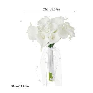 Künstliche Blumen für Braut, Hochzeitsdekoration, Fotografie-Requisiten