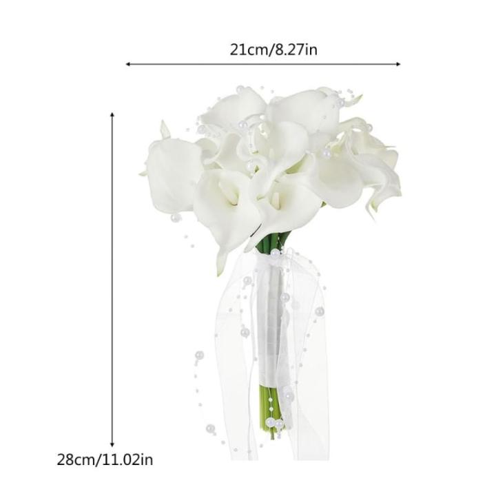 Künstliche Blumen für Braut, Hochzeitsdekoration, Fotografie-Requisiten