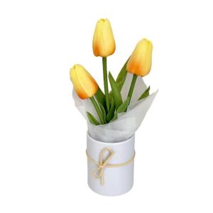 Kunstblumen 3 stücke Künstliche Tulpen Blumen, Für Hausgarten Hochzeit Party Indoor Outdoor Dekoration, Geburtstagsgeschenk Desktop Dekoration für jeden Anlass