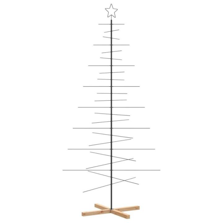 Metall Weihnachtsbaum Christbaum Groß Dekorationen Tannenbaum Metall Weihnachtsbaum Tanne Platzsparend DIY Dekoration-210 cm-Typ 2