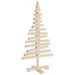 Weihnachtsbaum Holz für Dekorationen, Tannenbaum Holz, Künstlich Weihnachtsbaum, Platzsparend, DIY Dekoration, Weihnachtsbaum Tanne 90 cm