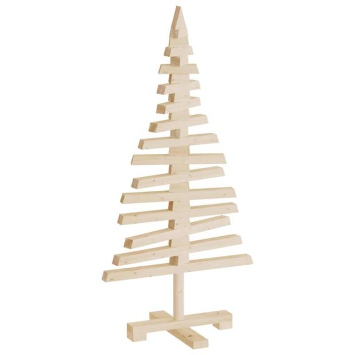 Weihnachtsbaum Holz für Dekorationen, Tannenbaum Holz, Künstlich Weihnachtsbaum, Platzsparend, DIY Dekoration, Weihnachtsbaum Tanne 90 cm