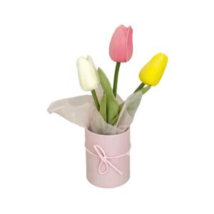 Kunstblumen 3 stücke Künstliche Tulpen Blumen, Für Hausgarten Hochzeit Party Indoor Outdoor Dekoration, Geburtstagsgeschenk Desktop Dekoration für jeden Anlass