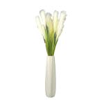Kunstblumen Künstliches, Flauschiges Reed-Fake-Blumenarrangement, künstlicher Blumenstrauß, Reed-Pflanzen für Vase, für Innen-Hausgarten-Hochzeitsdekoration für jeden Anlass