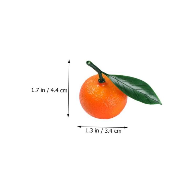 3 Sätze Gefälschte Fruchtmodelle Kunstobst Künstliche Früchte Obstkörbe Falsches Obst Schüssel Vasenfüller Früchte Nachahmung Von Orangen Schaum Künstliche Frucht PVC 10 S