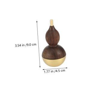 7 STK Kürbis Dekorative Ornamente Kuchendekorationen Dekorative Schränke Ornamente Kuchenfiguren Kürbisverzierung Aus Holz Artware Skulptur Drinnen Baby Messing Geburtstagsgesch