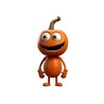 Halloween pompoendecoratie 16 cm pompoen tafeldecoratie schattige tafeldecoratie Halloween decoratie Halloween party ornamenten