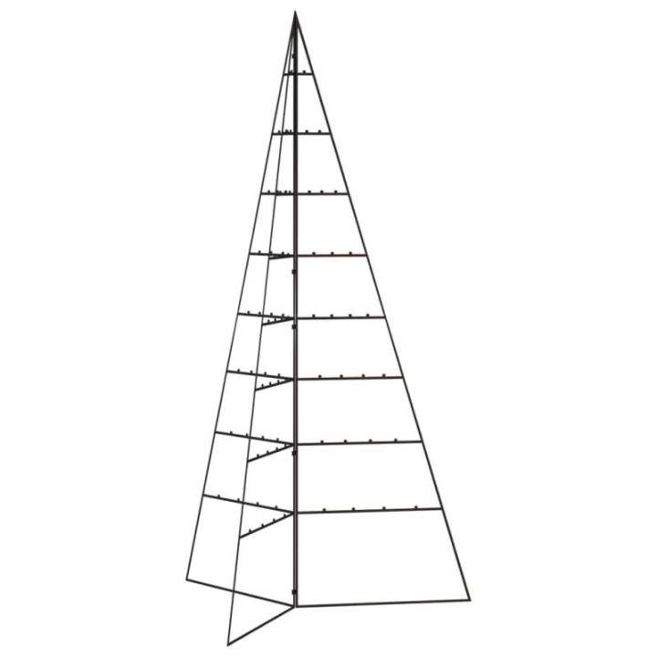 Metall Weihnachtsbaum Christbaum Groß Dekorationen Tannenbaum Metall Weihnachtsbaum Tanne Platzsparend DIY Dekoration-180 cm