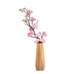 Kunstblumen Künstliche Blumen im Topf, künstliche Pflanzen für den Innenbereich, künstliche Blumenarrangements mit Porzellanvase als Herzstück für jeden Anlass