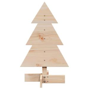 Weihnachtsbaum Weihnachtsdekoration Weihnachtsdekoration Baum Weihnachtsdeko Weihnachtsdekoration Holz zum Schmücken 60 cm Massivholz KieferNatur