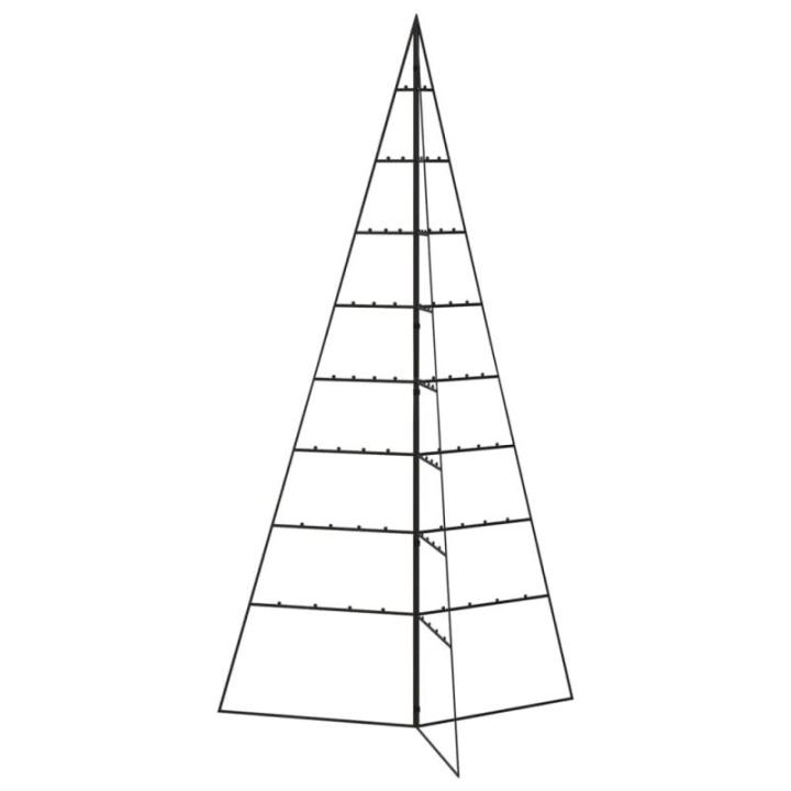 Metall Weihnachtsbaum Christbaum Groß Dekorationen Tannenbaum Metall Weihnachtsbaum Tanne Platzsparend DIY Dekoration-180 cm