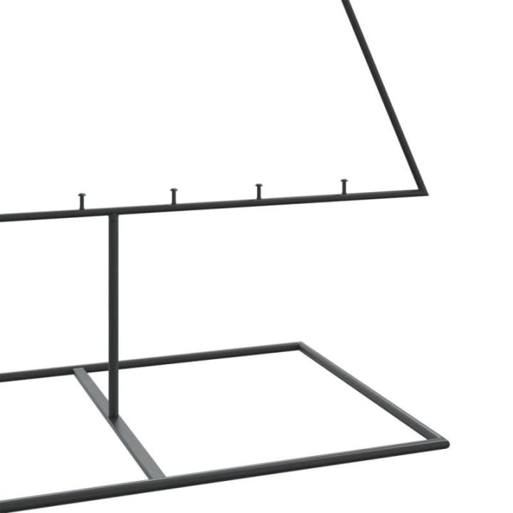 Metall Weihnachtsbaum für Dekorationen Tannenbaum Deko Weihnachtsbaum Tanne Metallbaum Weihnachtsdekorationen Weihnachtsdeko, Indoor und Outdoor, Schwarz 210 cm