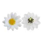 Kunstmadeliefjes, 200 stuks, bloemenboeketten, decoratie, , decoratie voor feestjes, bruiloften, knutselen, decoratie, handwerk, wit