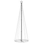 LED Weihnachtsbaum Aussen Kegelform Weihnachtsbaum Metall Warmweiß 310 LEDs Tannenbaum Lichterbaum Weihnachtsdeko Aussen Weihnachtsbaum Tanne Groß 300 cm