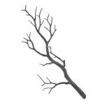 4 stuks kunsttakken, bodem, gedroogde takken, gedroogde takken, bruiloftsdecoraties, vaas, kunststelen, Halloween-takken, boom, olietak, rank, gewei, plastic