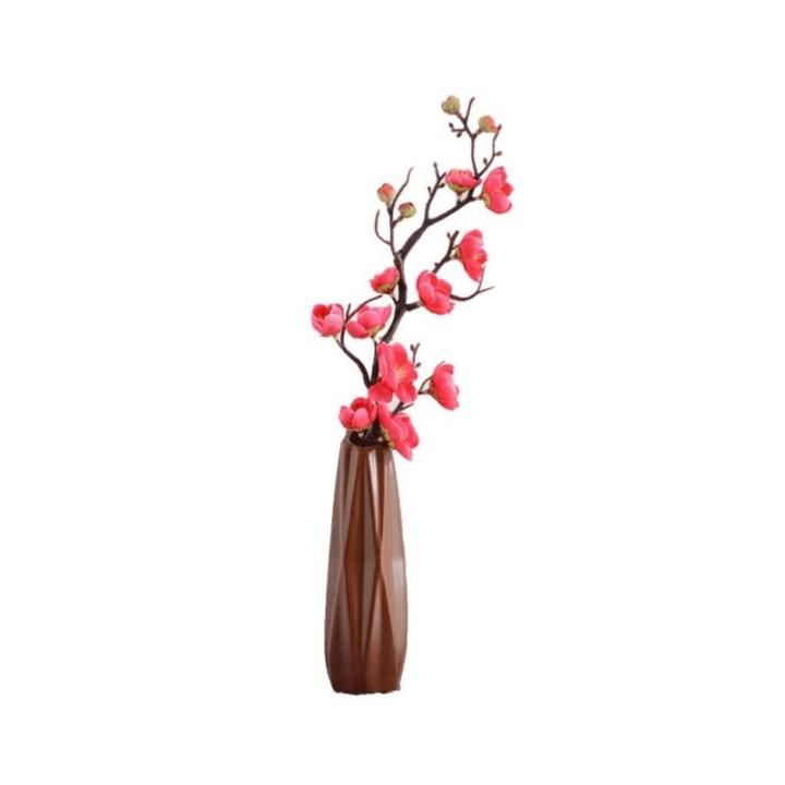 Kunstblumen Künstliche Blumen im Topf, künstliche Pflanzen für den Innenbereich, künstliche Blumenarrangements mit Porzellanvase als Herzstück für jeden Anlass