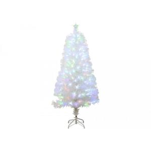Weißer Weihnachtsbaum mit 80 Spitzen Glasfaser (90 cm), 1 Stück. - Atemberaubendes Design, ideal für modernes Zuhause, Büro und festliche Anlässe