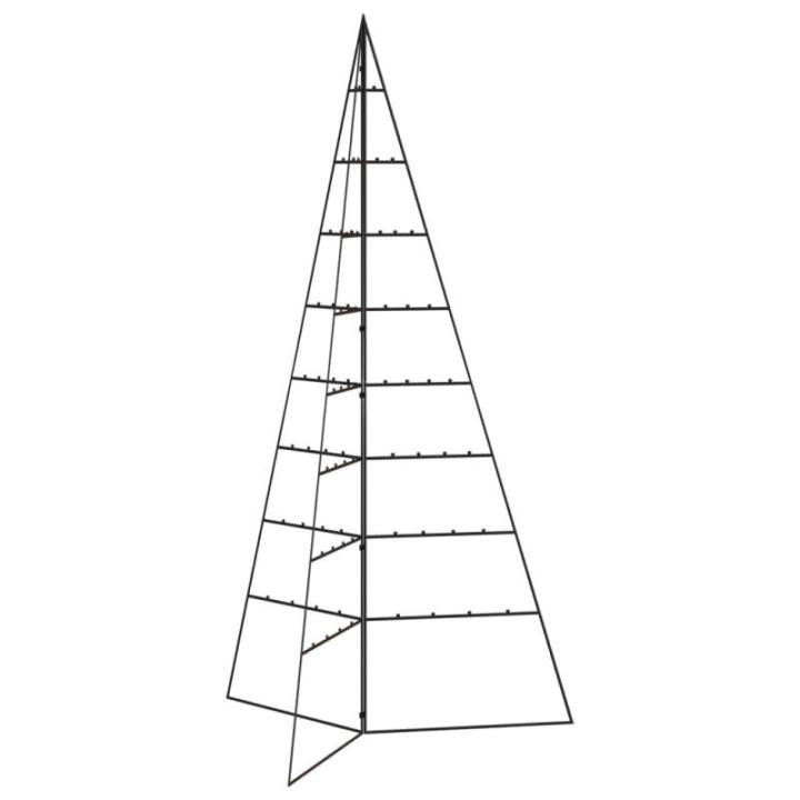 Metall Weihnachtsbaum Christbaum Groß Dekorationen Tannenbaum Metall Weihnachtsbaum Tanne Platzsparend DIY Dekoration-180 cm