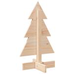 Weihnachtsbaum Weihnachtsdekoration Weihnachtsdekoration Baum Weihnachtsdeko Weihnachtsdekoration Holz zum Schmücken 60 cm Massivholz KieferNatur