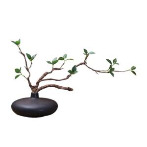 Kunstblumen Gefälschte Blumen, Rhododendron-Zweig, Seide, künstliche Blumen und Äste, Teestube, Couchtisch, Zen-Dekoration für jeden Anlass