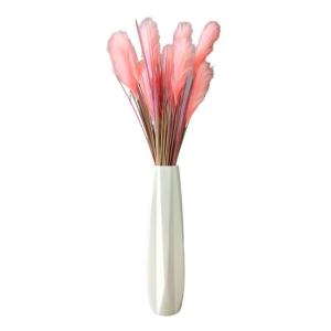 Kunstblumen Künstliches, Flauschiges Reed-Fake-Blumenarrangement, künstlicher Blumenstrauß, Reed-Pflanzen für Vase, für Innen-Hausgarten-Hochzeitsdekoration für jeden Anlass
