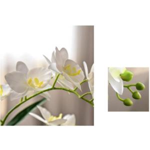 Kunstblumen Künstliche Orchideenblüten, natürliche Phalaenopsis-Orchideen, Bonsai-Fälschungspflanzen, Tischaufsätze zur Dekoration, Kunsttopf für jeden Anlass