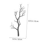 3st Künstlicher AST Blumenstrauß Künstlich Fallen Mittelstücke Für Esstisch Herzstück Äste Tischdekorationen Bodenvase Gefälschte Zweige Vase Füllende Zweige Links Black P