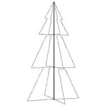 Weihnachtskegelbaum Beleuchtet Weihnachtsbaum Lichterbaum Dekobaum Weihnachtsdeko Lichterkette Beleuchtung 300 LEDs Indoor Outdoor 120x220cm