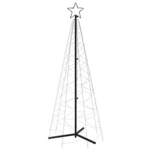 Kerstconus kleurrijk 200 leds 70x180 cm