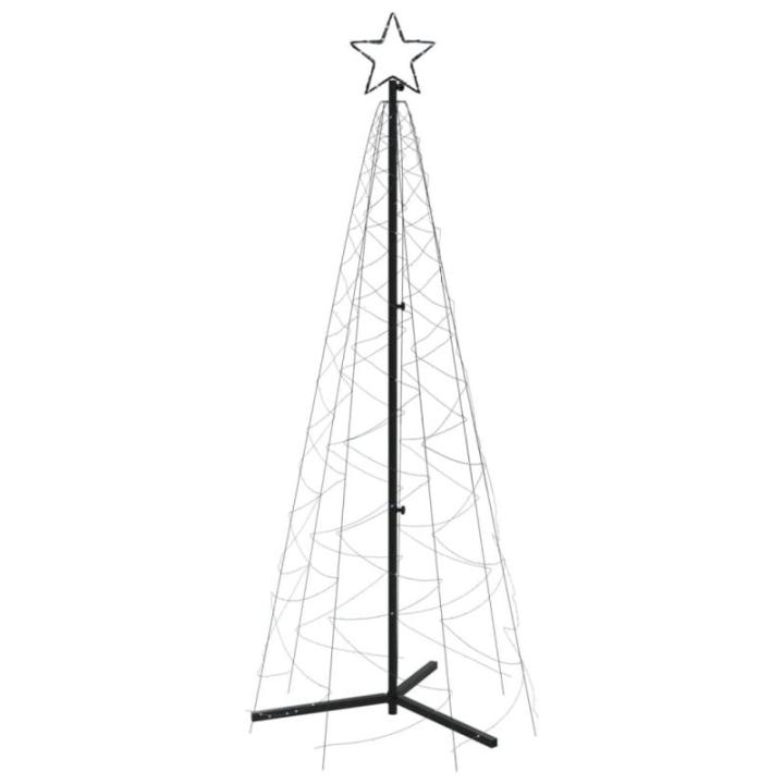 Kerstconus kleurrijk 500 leds 100x300 cm