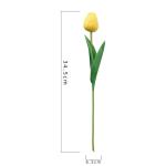 Künstliche Tulpenblumenarrangements, Raumdekorationsblumenarrangements, Hochwertige Wohnzimmer-Grünpflanzen(Secondary colour)